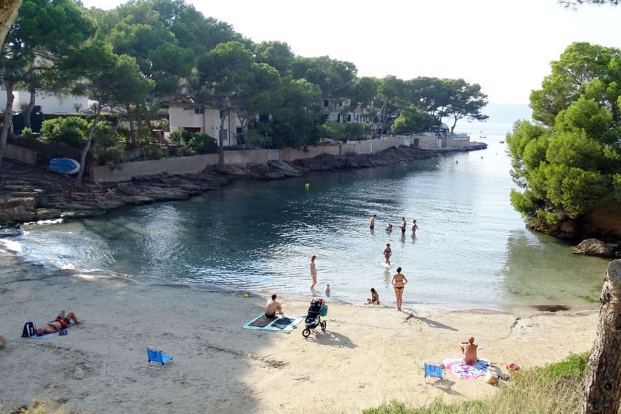 Santa Ponsa in Mallorca- hidden beach. Palmallorca.com - Mallorca Community