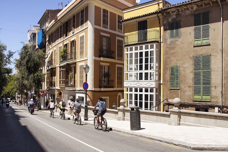 Cycling in Palma sightseeing bike Palma Palma bike. Palmallorca.com Mallorca Community