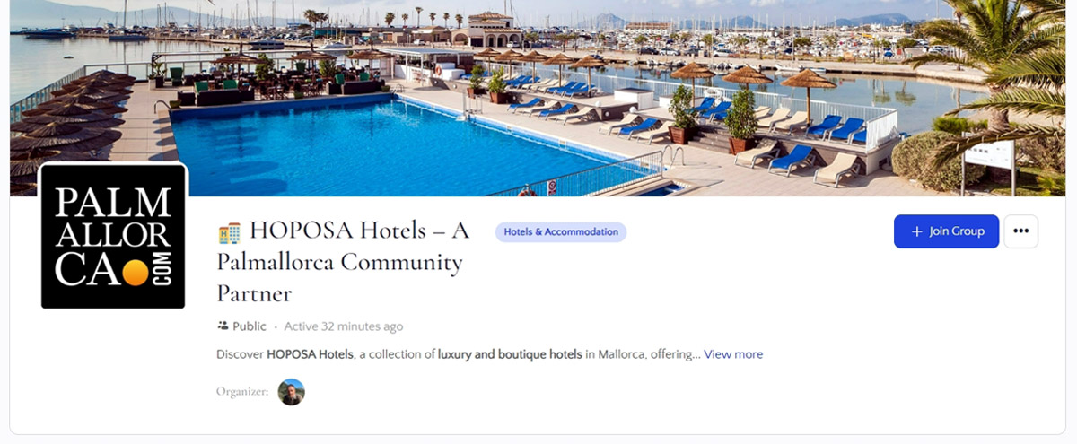 Hoposa Hotels Members Group with Palmallorca com