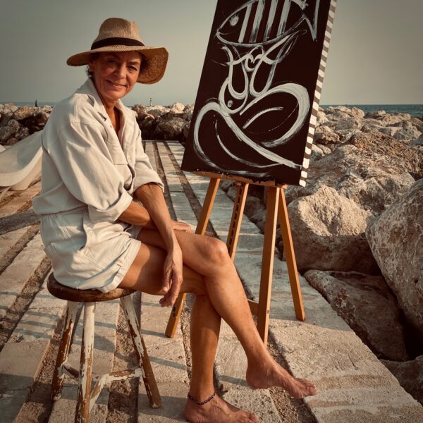 Lotte Aagaard in work